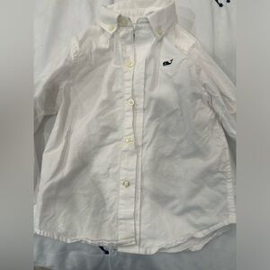 Vineyard vines long sleeve White Button-Up Shirt